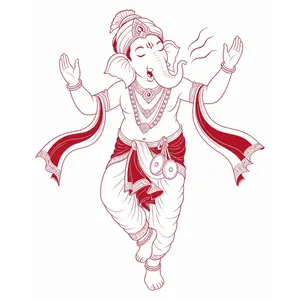 Ganapati demonstrating Choral Recitation