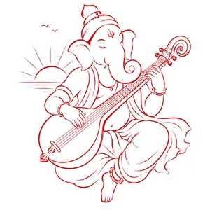 Ganapati demonstrating Dawn Minstrelsy