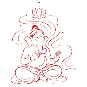 Ganapati demonstrating Composing in the Mind