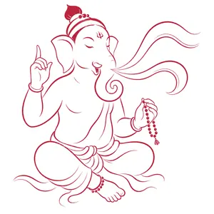 Ganapati demonstrating Tongue-Twisters