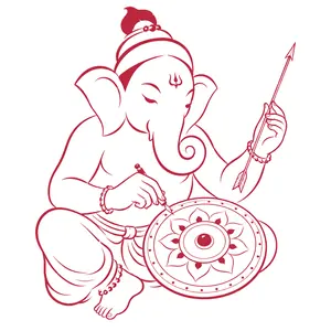 Ganapati demonstrating Cane and Wicker Work