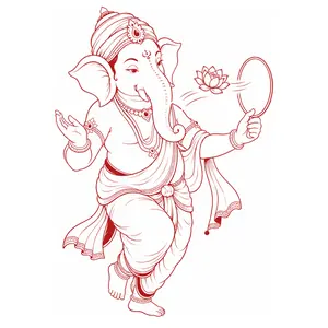 Ganapati demonstrating Illusion and Magic