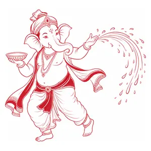 Ganapati demonstrating Water Sports