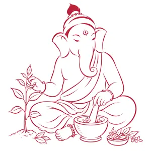 Ganapati demonstrating Horticulture