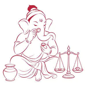 Ganapati demonstrating Testing Silver and Gems